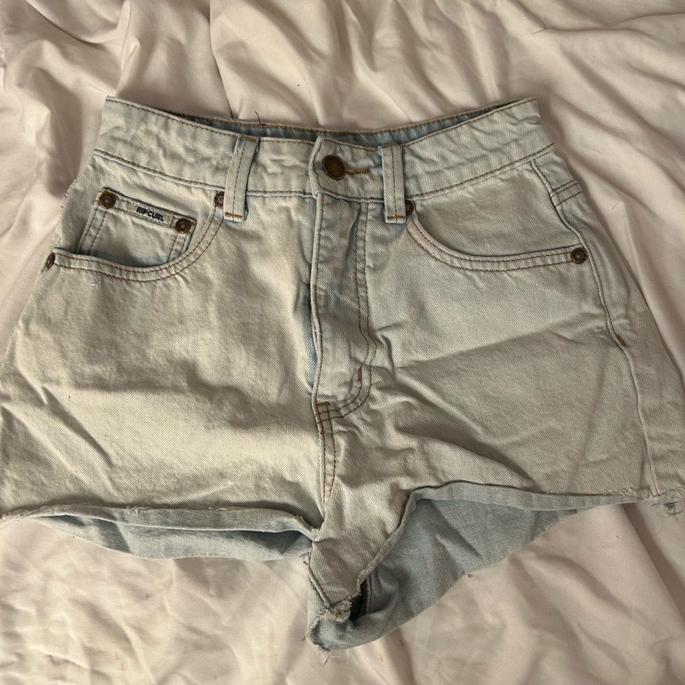 Rip Curl Light Blue Jean Shorts